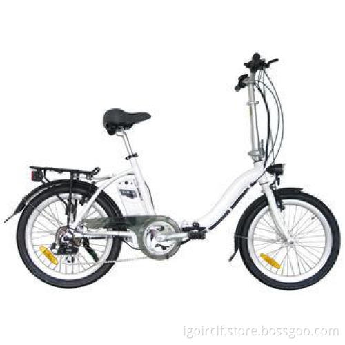 Electric 20 inch folding bike With 24V / 10Ah li-ion batter